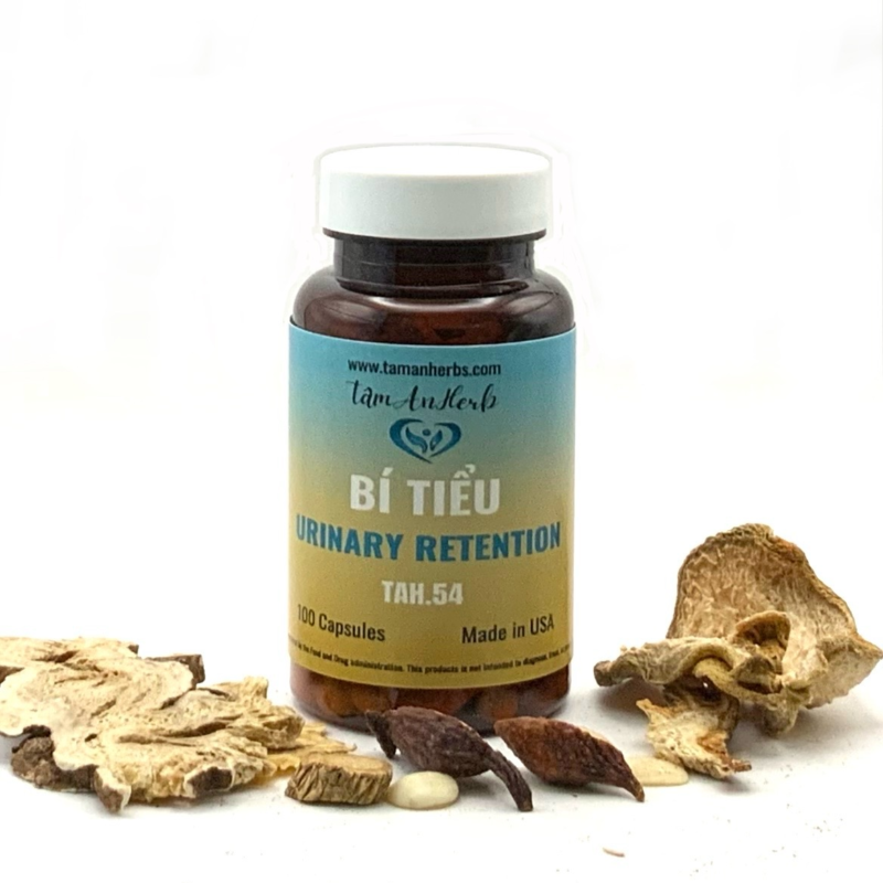 TAH.54 BÍ TIỂU - Urinary Retention 100 Capsules