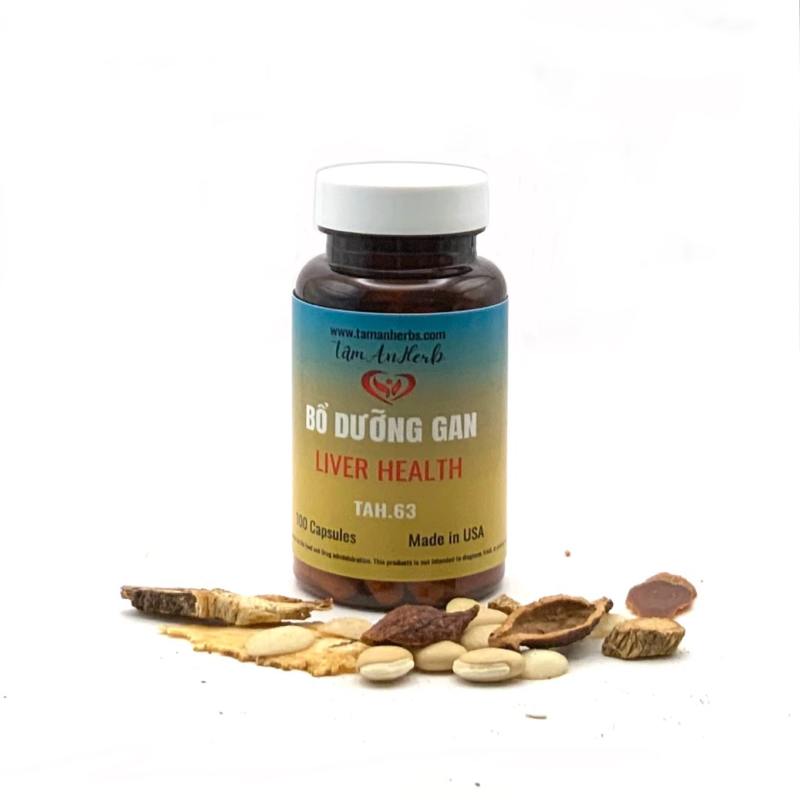 TAH.63 BỔ DƯỠNG GAN - Liver Health 100 Capsules