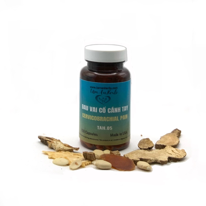 TAH.05 ĐAU CỔ, VAI, và CÁNH TAY - Cervical Spine, Shoulder, and Arm Pain 100 Capsules