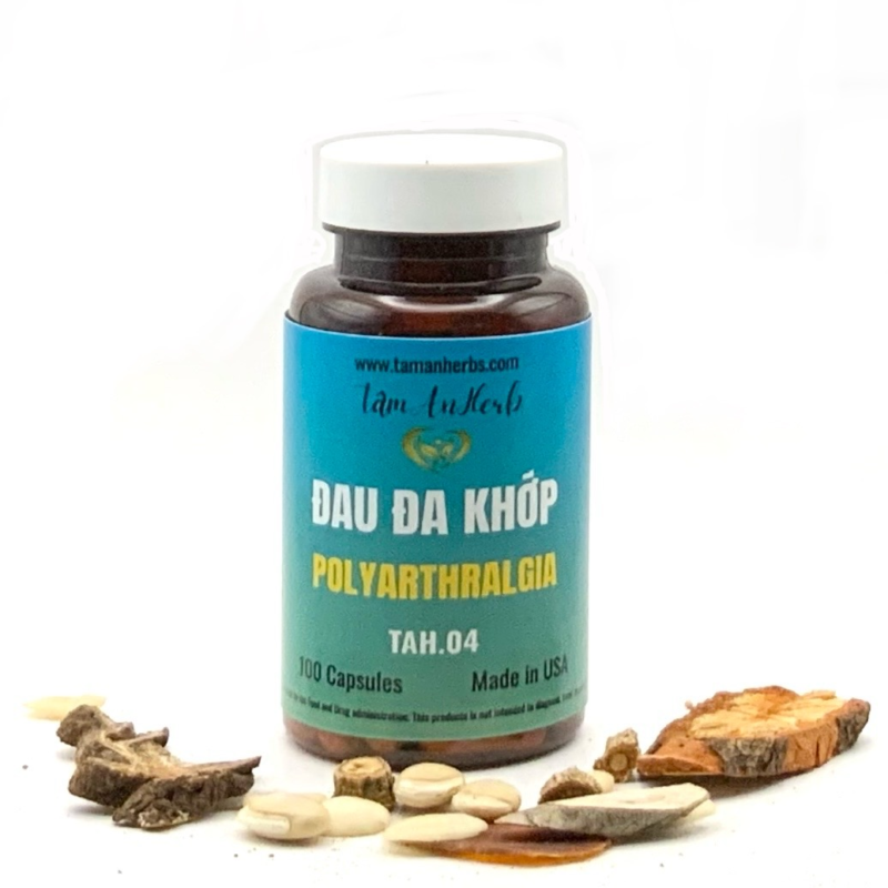 TAH.04 ĐAU ĐA KHỚP - Muscle Soreness, Osteoarthritis 100 Capsules