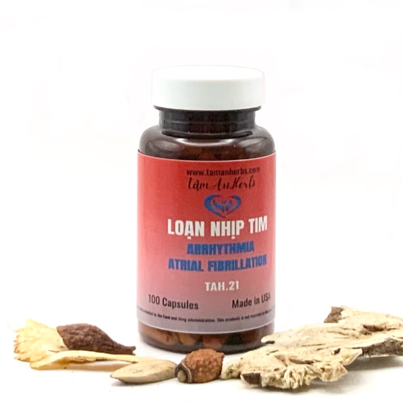 TAH.21 LOẠN NHỊP TIM - Arrhythmia-Atrial Fibrillation 100 Capsules