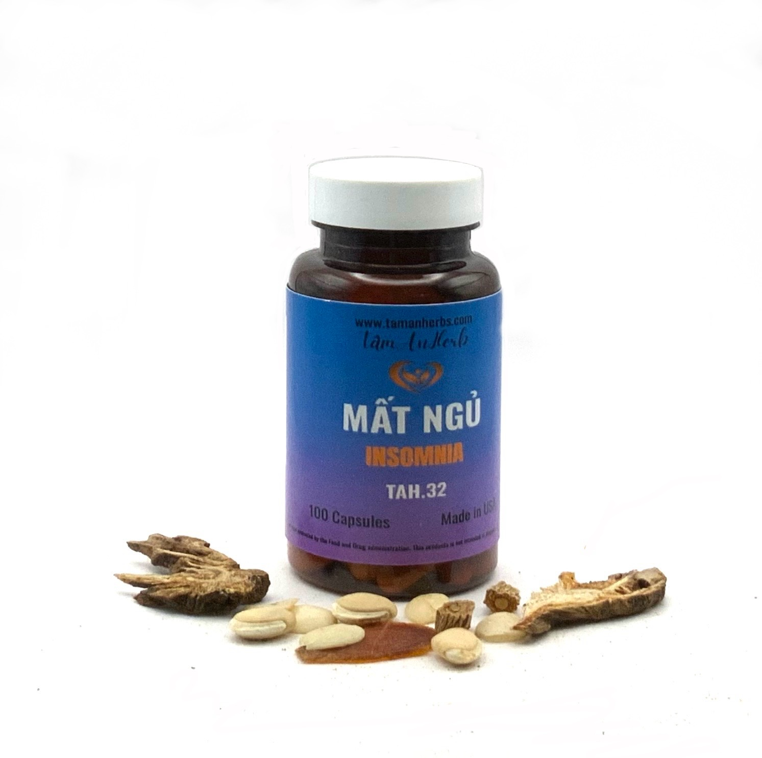 TAH.32 Mất Ngủ - Insomnia 100 Capsules