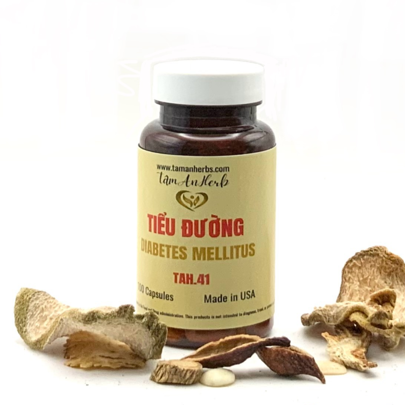 TAH.41 TIỂU ĐƯỜNG - Diabetes Mellitus 100 Capsules