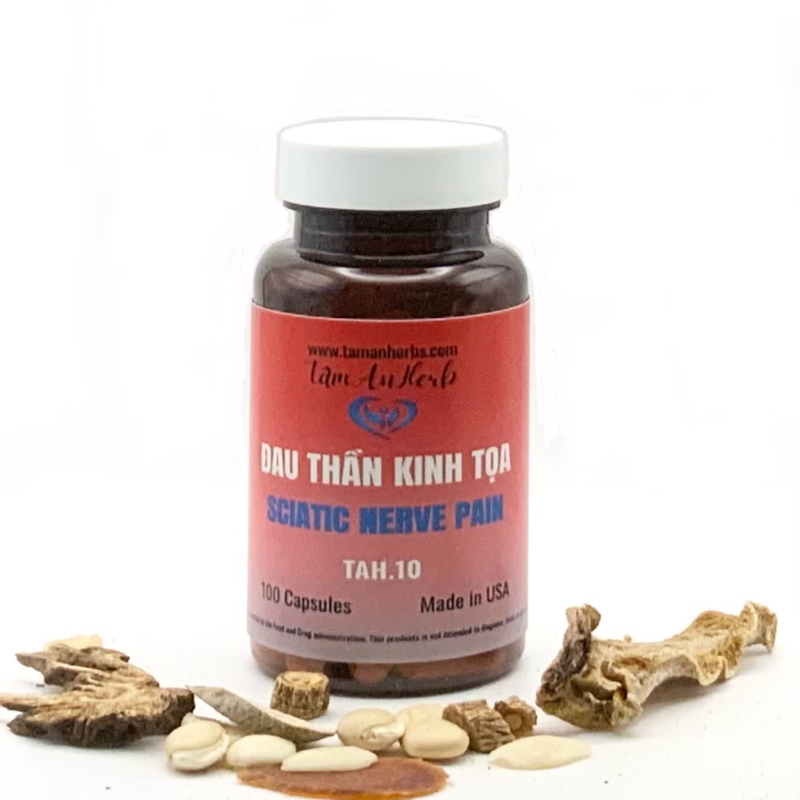 TAH.10 ĐAU THẦN KINH TỌA - Sciatic Inflammation and Pain To The Sciatic 100 Capsules