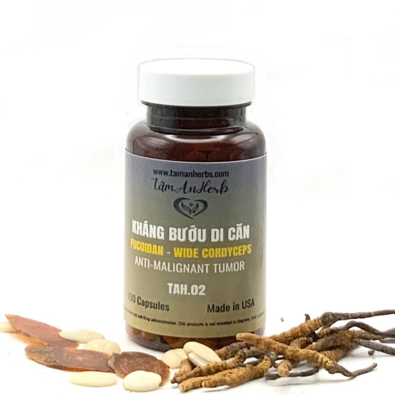 TAH.02 kHÁNG BƯỚU DI CĂN  - (Fucoidan and Wide Cordyceps) Anti Malignant Tumor