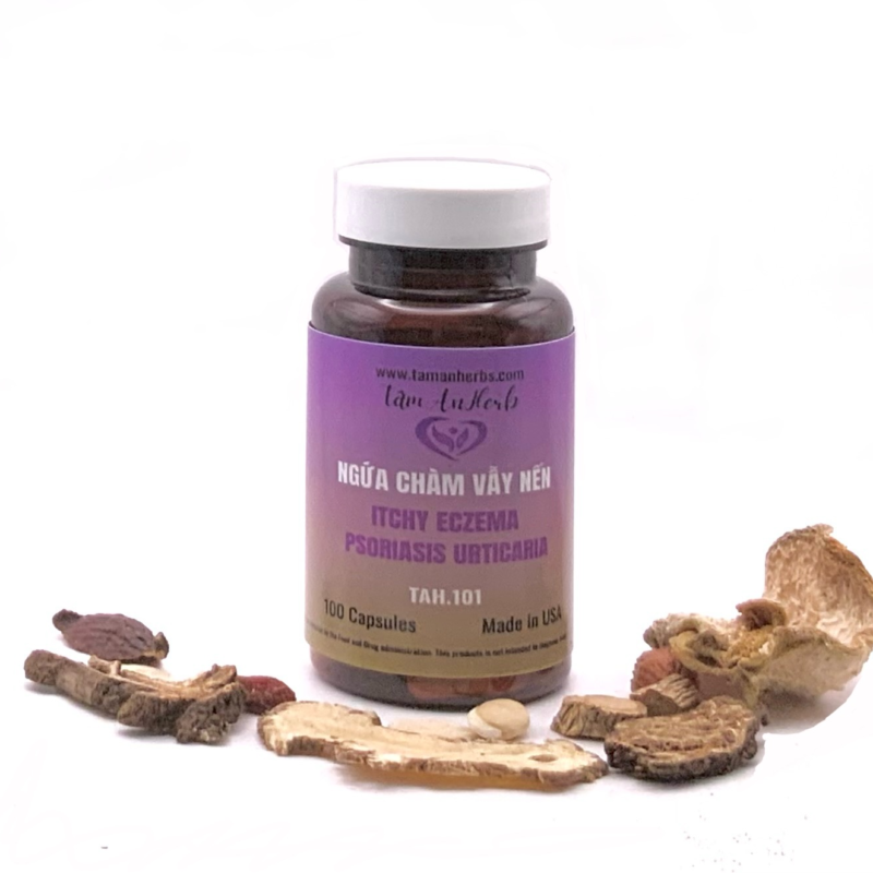 TAH.101 NGỨA, DỊ ỨNG, CHÀM, and VẨY NẾN - Itchy, Eczema, Psoriasis, and Urticaria
