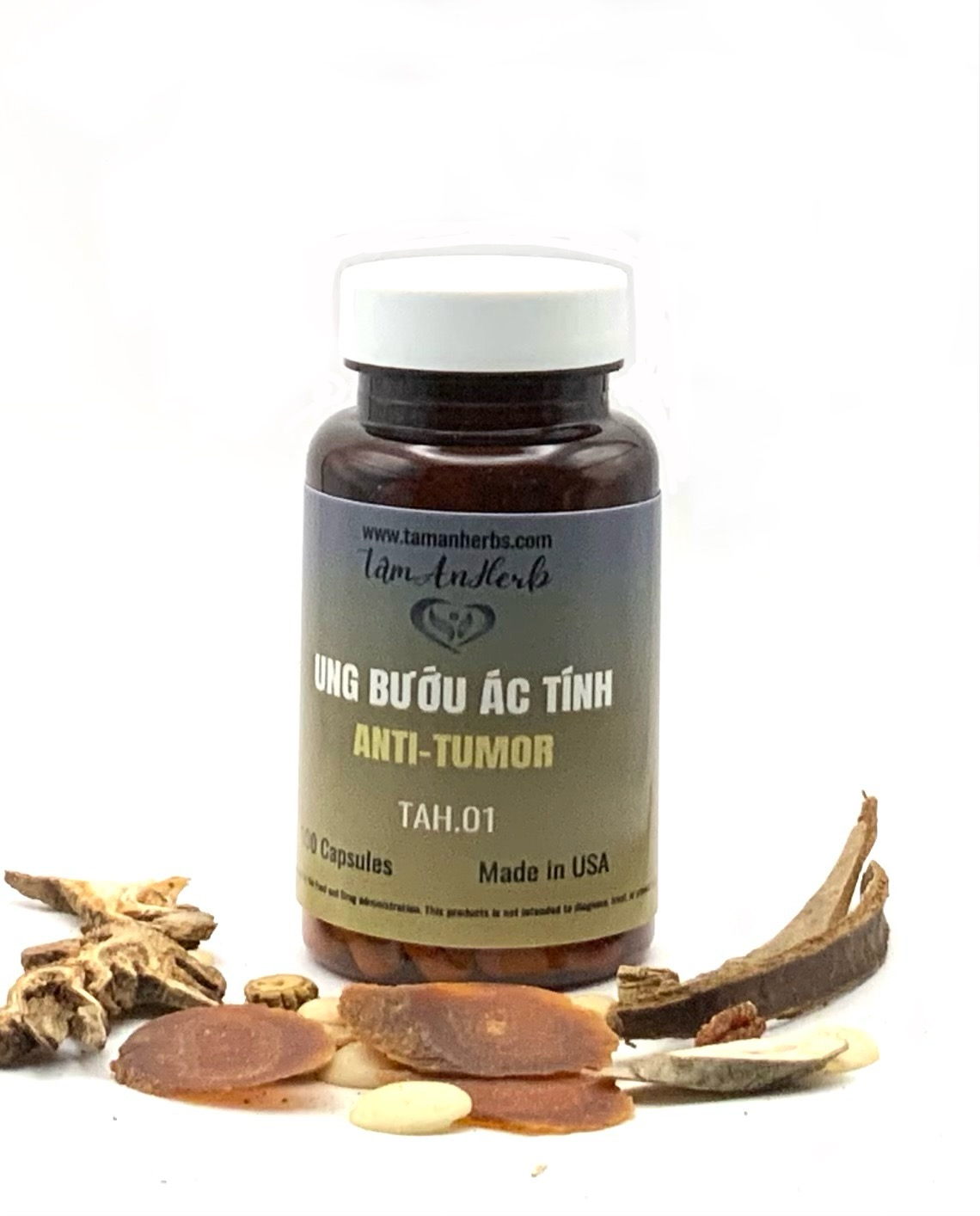 TAH. 01 UNG BƯỚU ÁC TÍNH - Anti Tumor 100 Capsules