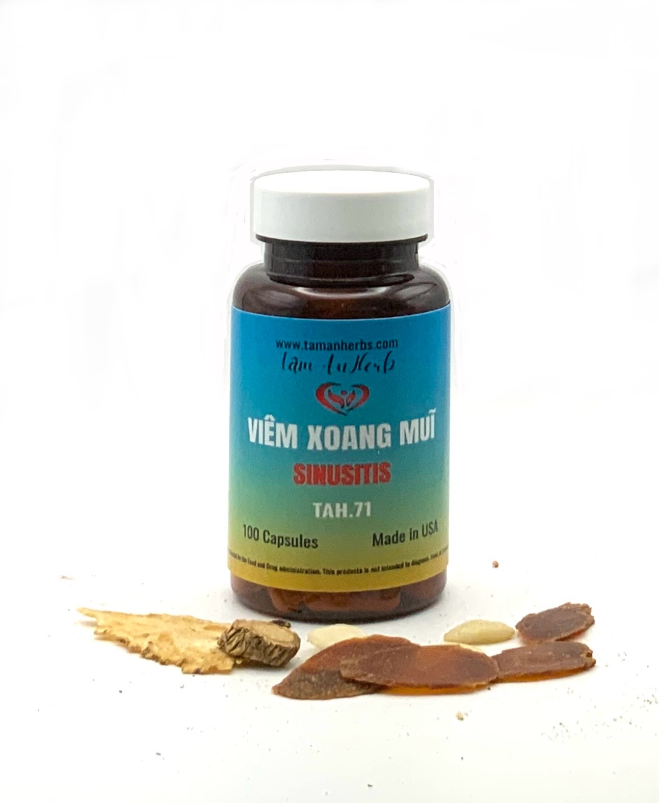 TAH.71 VIÊM XOANG MŨI - Sinusitis 100 Capsules