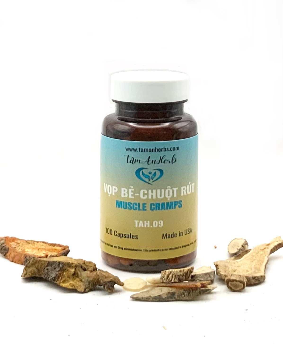 TAH.09 VỌP BẺ CHUỘT RÚT - Muscle Cramps 100 Capsules